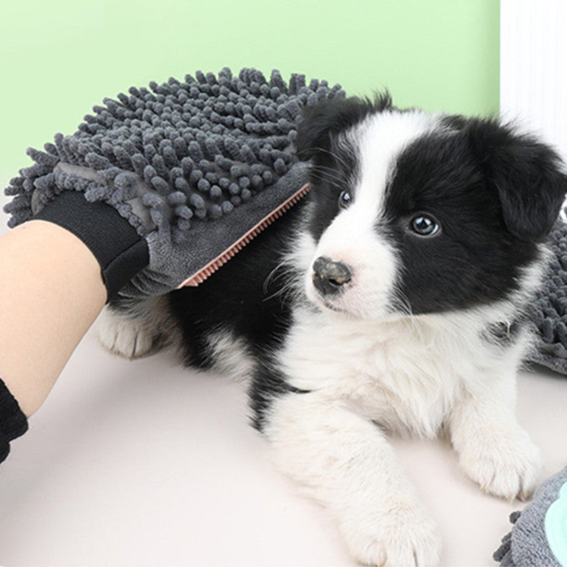 BathBuddy™ 2-in-1 Pet Bathing & Drying Grooming Glove
