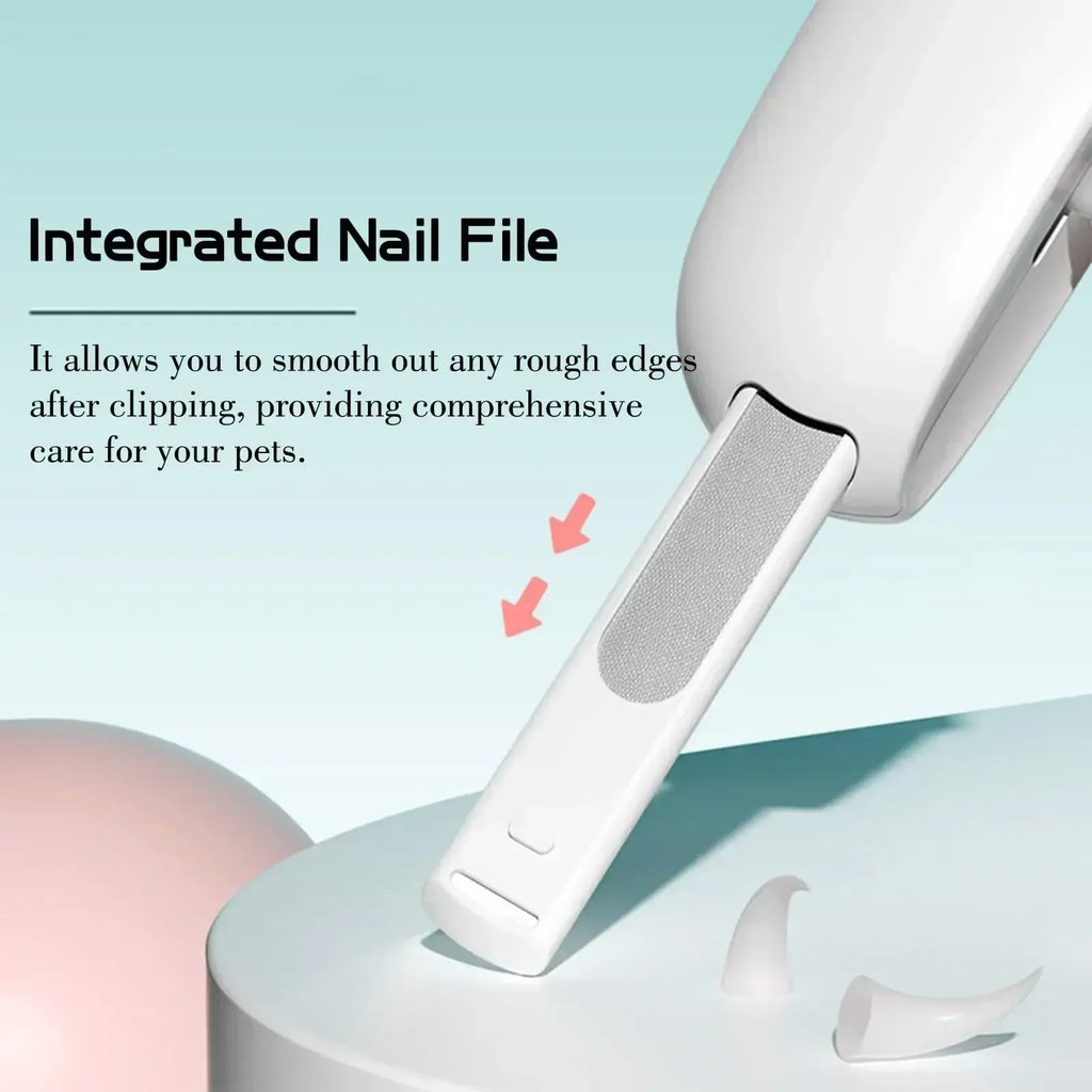 TrimBright™ LED Pet Nail Clippers