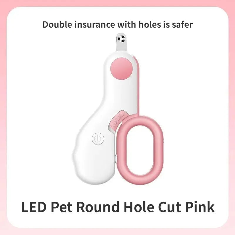 TrimBright™ LED Pet Nail Clippers