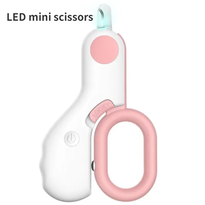 TrimBright™ LED Pet Nail Clippers