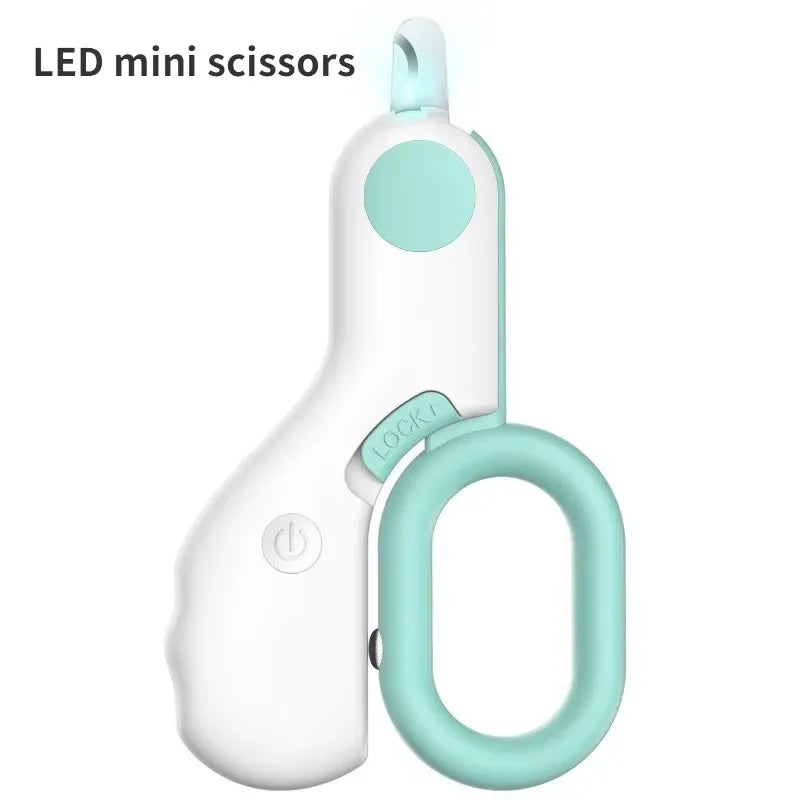 TrimBright™ LED Pet Nail Clippers