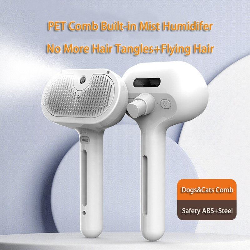 SteamGroom™ Self-Cleaning Pet Grooming Brush