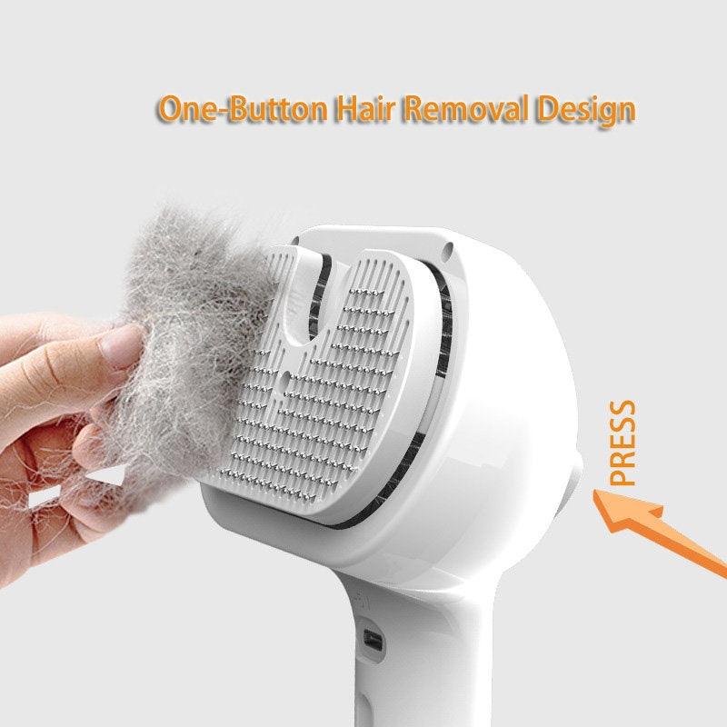 SteamGroom™ Self-Cleaning Pet Grooming Brush