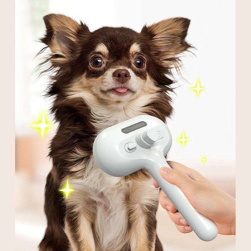 SteamGroom™ Self-Cleaning Pet Grooming Brush