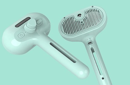 SteamGroom™ Self-Cleaning Pet Grooming Brush