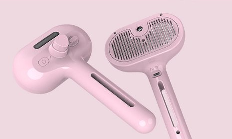 SteamGroom™ Self-Cleaning Pet Grooming Brush