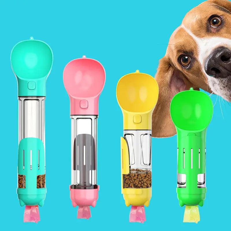 TravelBuddy™ 4-in-1 Portable Pet Water Bottle